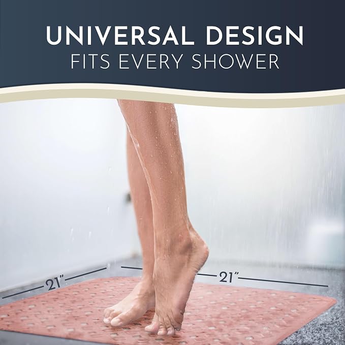 homerella® Shower Mat Non Slip Anti Mold, Non Slip Shower Mats - Image 2
