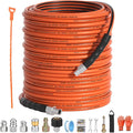 Sewer Jetter Kit for Pressure Washer 200FT, 5800psi Drain Cleaner Hose 1/4 Inch by SITIMIMIL
