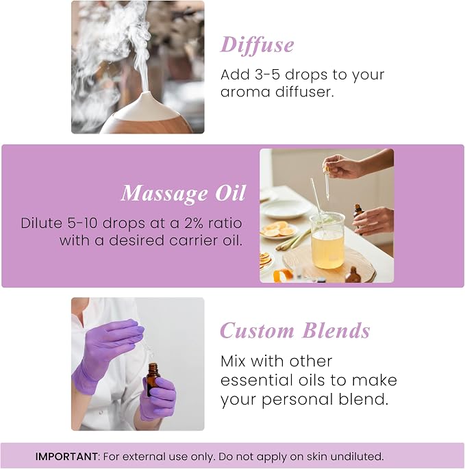 Handcraft Blends Lavender Essential Oil – 1 Fl Oz – 100% Pure and Natural – - Image 5