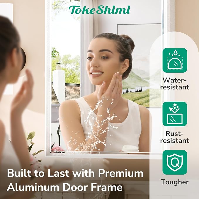 TokeShimi 21x27 Recessed Medicine Cabinet - Image 4