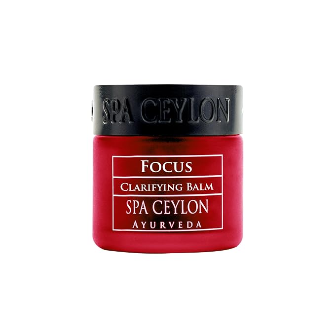 SPA CEYLON Focus Clarifying Balm, Clean Ingredients, Vegetarian, Meditation Balm by SPACEYLON