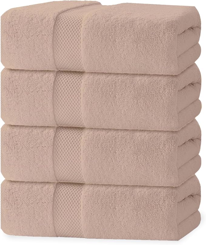 100% Cotton Bath Towels, Luxury 700 GSM Bath Towel, Highly Absorbent Bathroom - Image 7