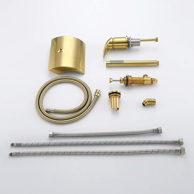 sumerain 3 Hole Roman Tub Faucet - Image 9