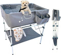 Elevated Dog Bathtub, Portable Dog Washing Station by Unknown