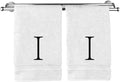 Monogrammed Hand Towel, Personalized Initial Gift, Extra Absorbent 100% Turkish by BareCotton