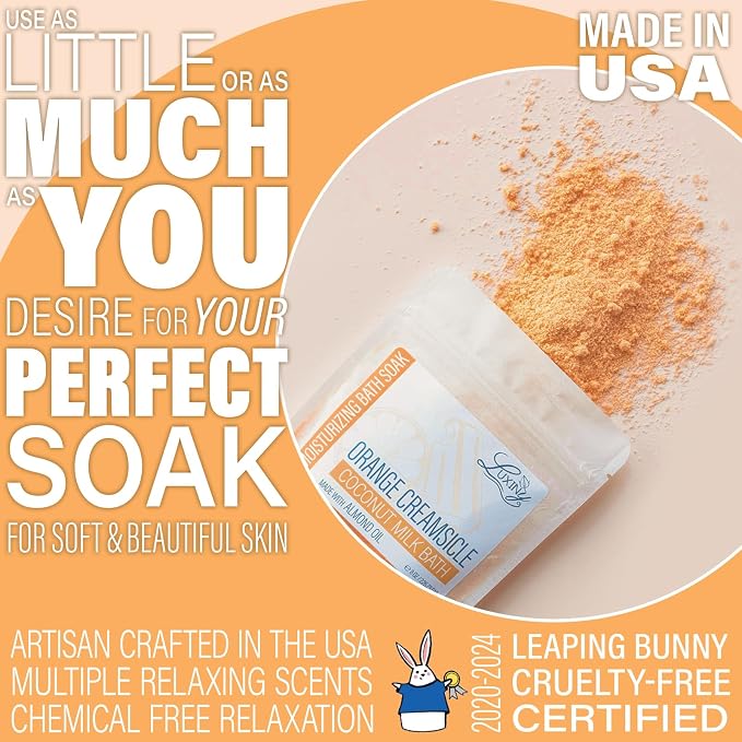 Luxiny Vegan Milk Bath Soak Made - Image 6