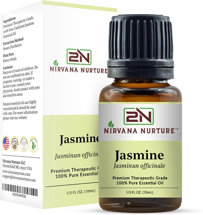 Jasmine Essential Oil 100% Pure Premium Therapeutic Grade, Undiluted - Image 6