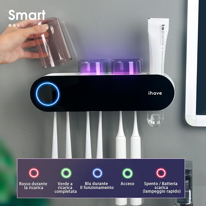 iHave Wall Mounted Electric Toothbrush Holders - Image 2