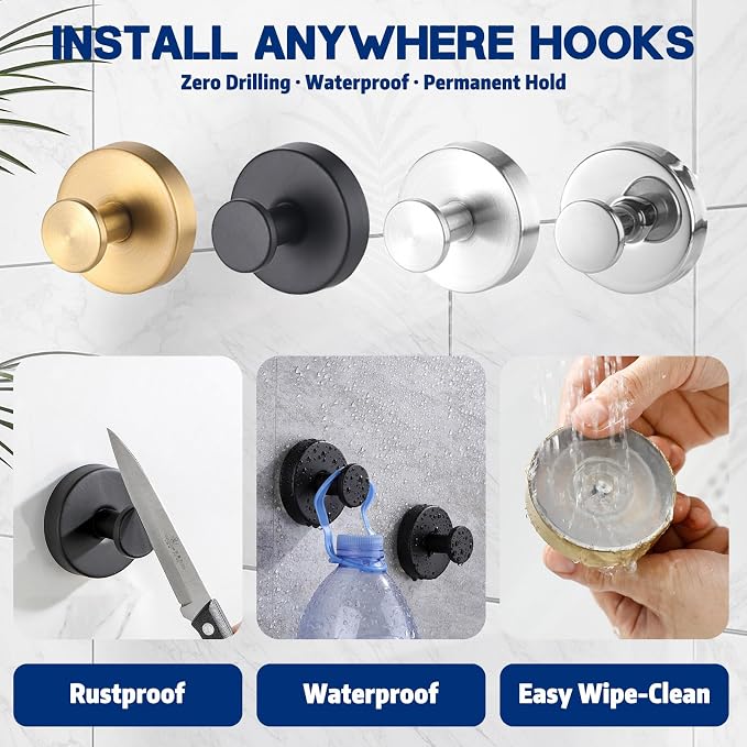 Removable & Reusable Suction Cup Hooks - Image 6