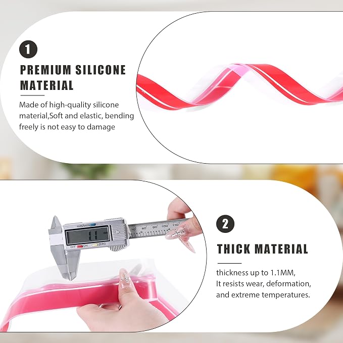 20Ft T-Shaped Door Draft Stopper, Silicone Weather Stripping Seal Tape - Image 8