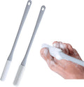 Toe Cleaning Brush with 15.7" Long Handle, Foot Scrubber in Shower, No Bending by Unknown