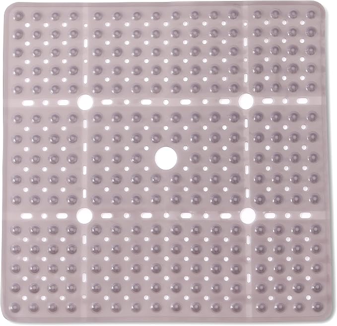 ENKOSI Large 27 x 27 inch Square Non-Slip Shower Mat by ENKOSI