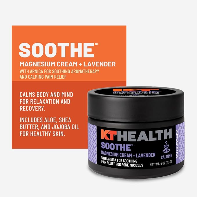 KT Health, Magnesium Cream, Soothe - Image 2