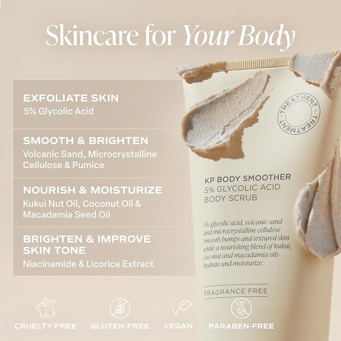 Saltair KP Body Scrub. 5% Glycolic Acid Treatment - Image 5