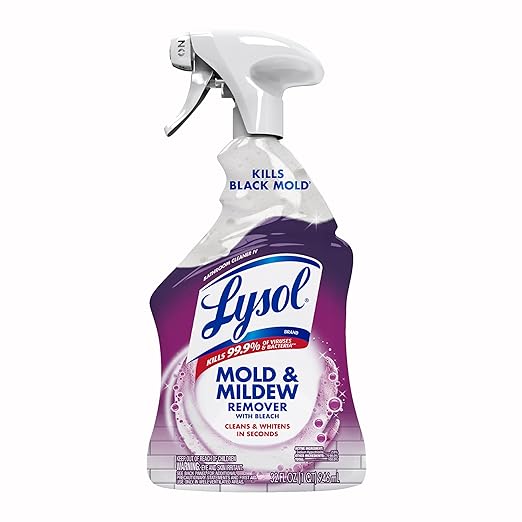 Lysol Mold & Mildew Remover Spray, Bathroom & Shower Cleaner, Disinfectant Spray by Lysol