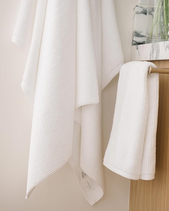 Cozy Earth Ribbed Hand Towel Set - Image 2