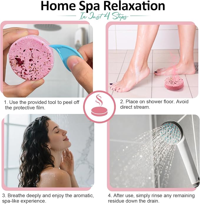 Shower Steamers Aromatherapy 8 Pcs - Image 7