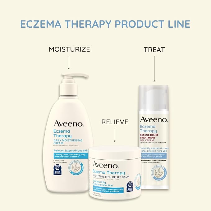 Aveeno Eczema Therapy Daily Moisturizing Body Cream - Image 7