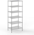24" Deep x 36" Wide x 86" Height Wire Shelving Kit | 6-Tier | NSF Commercial by Regal+Altair