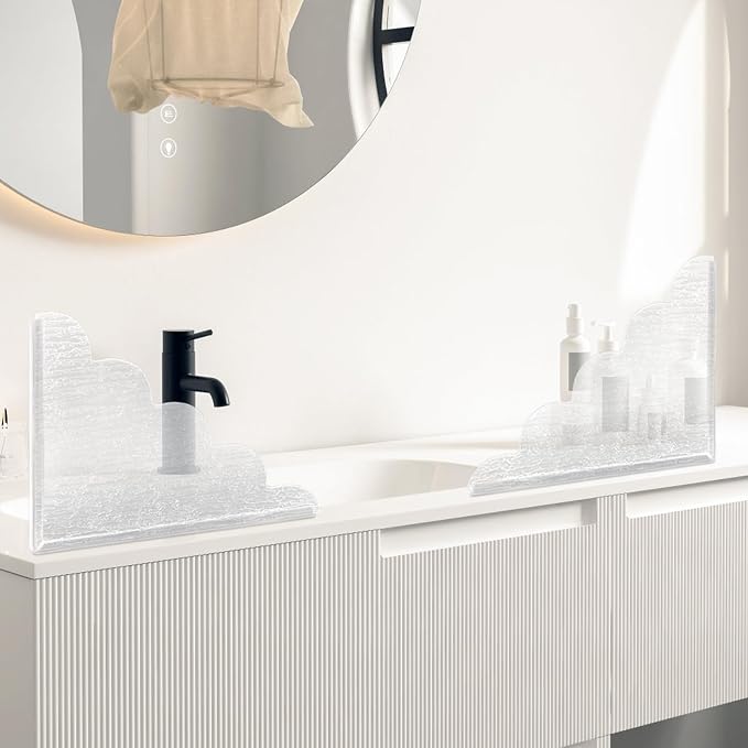 2 PCS Shower Splash Guard for Tub Corner, Self-Adhesive Shower Guards to Keep - Image 6
