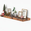 Vivelove 10 inches Deep Floating Shelves 36 inch Long, Sing Shelves by VIVELOVE