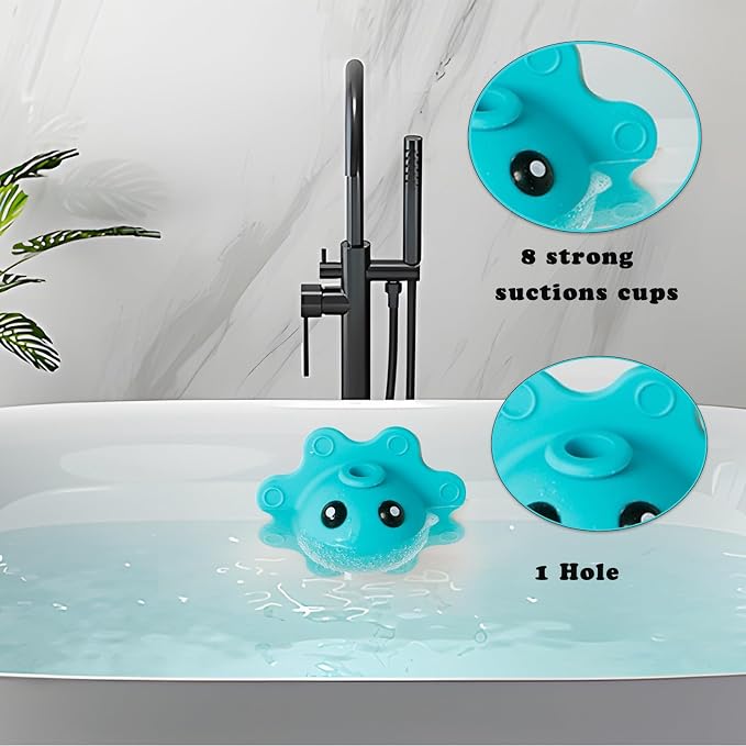 PandaEar Bathtub Overflow Drain Cover, Silicone Bath Tub Drain Stoppers - Image 5