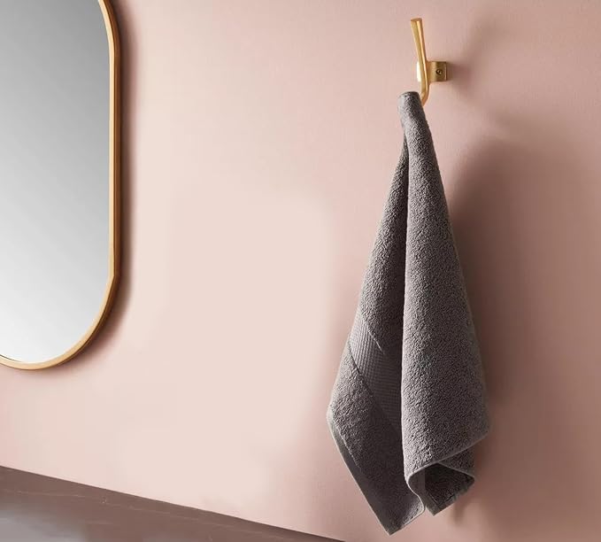 Delara 100% Organic Cotton Towels 650 GSM Plush Feather Touch Quick Dry Wash - Image 5