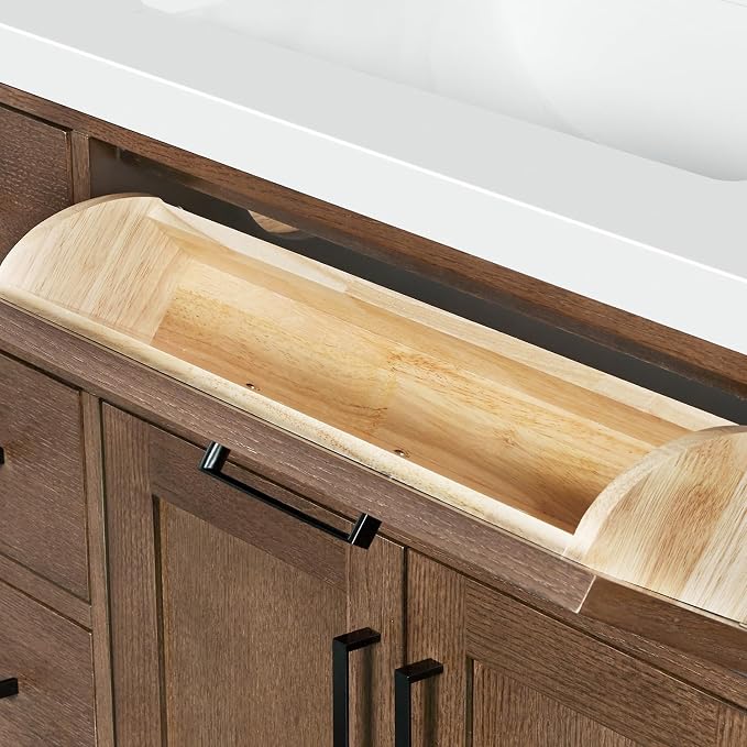 ARIEL Hepburn 67 Inch Single Rectangular Sink Bathroom Vanity - Image 14