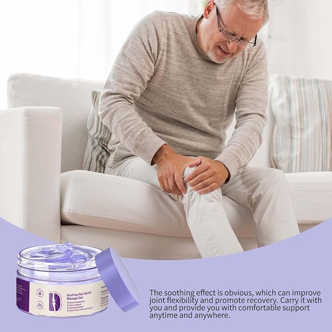 Soothing Cooling Cream, Soothing Relief Massage Gel - Image 4
