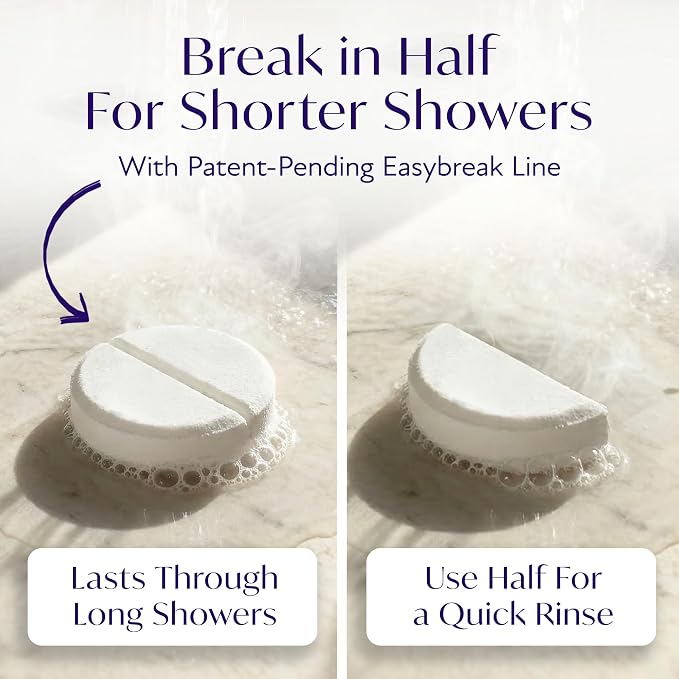 Solia Shower Steamers Eucalyptus and Menthol 15-Pack - Image 3