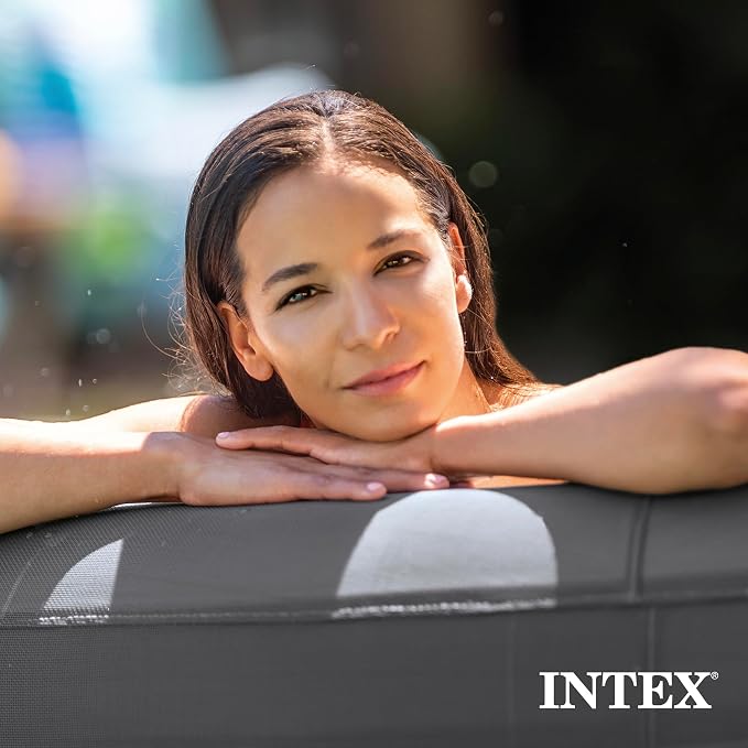 INTEX SimpleSpa Inflatable Hot Tub, 6 Person Jet Massage Spa - Image 9