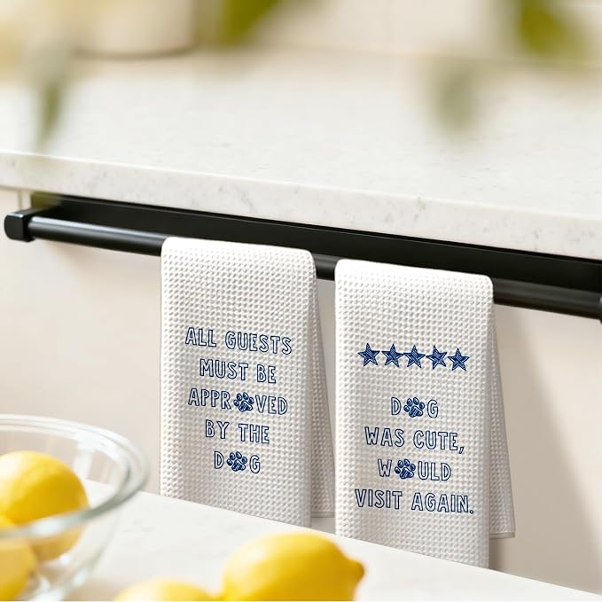Funny Dog Kitchen Dish Towels, Gifts - Image 5
