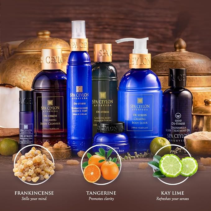 SPA CEYLON DE-Stress Calming Body Massage Serum | Organic and Natural Massage - Image 5