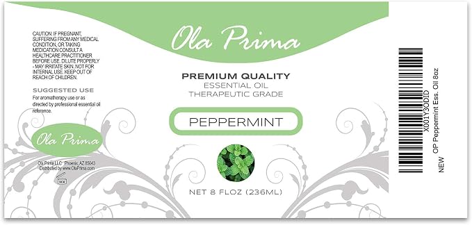 Ola Prima Therapeutic Grade Peppermint Essential Oil - Image 10