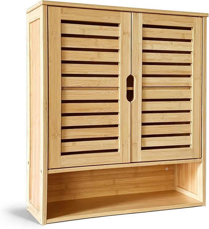 HYNAWIN Bathroom Wall-Mounted Medicine Cabinet - Image 8