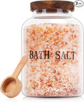 2Pcs 74 oz Glass Bath Salts Jar, Bath Salt Container by BKYFPQ
