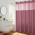 River Dream Heavyweight No Hooks Required Dotted Waffle Weave Shower Curtain - by RiverDream