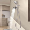 Cobbe 48-Setting High Pressure 3-Way Shower Head Combo, Hand Held Shower & Rain by CobbeforQualityLife