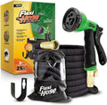 Flexi Hose PLUS with 8 Function Nozzle Expandable Garden Hose, Lightweight & by FlexiHose