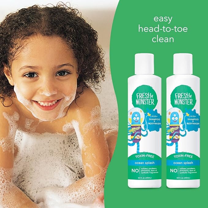 Fresh Monster 2-in-1 Natural Shampoo & Body Wash - Image 5