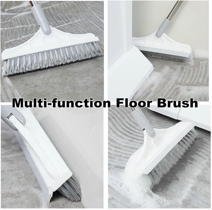 2 in 1 Cleaning Floor Scrub Brush Floor Brush Scrubber New Upgraded 53.5" Long - Image 6