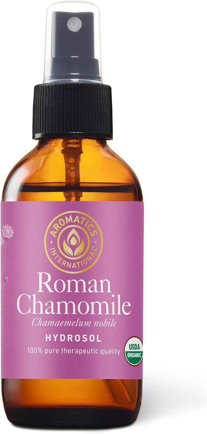 Aromatics International Roman Chamomile Hydrosol 100ml | Calming Aromatic Mist by AromaticsInternational