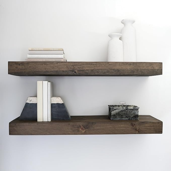 Urbandi Modern Floating Shelves 3 Inches Thick - Image 4