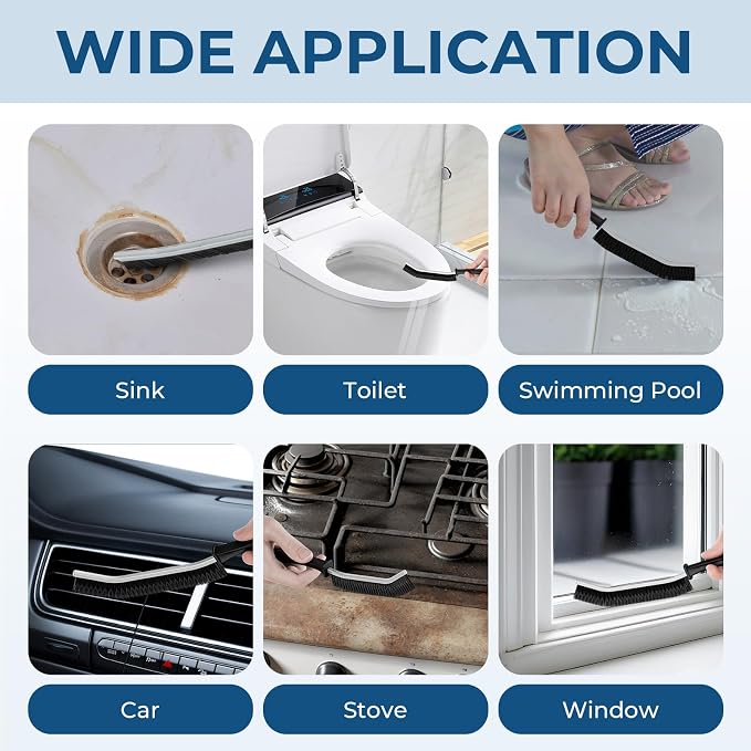 Crevice Cleaning Brushes, Scrub Brush - Image 6