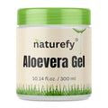 Aloe Vera Gel | 100% Pure & Organic | Farm Fresh Aloe Vera Pulp Extract by Naturefy