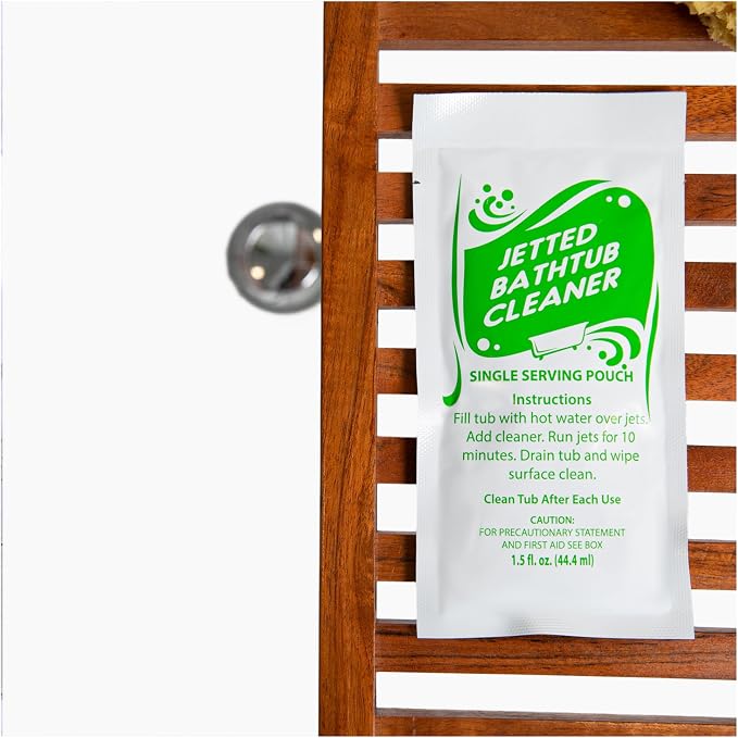 Oh Yuk Jetted Bathtub Cleaner Concentrate Case of 100 1.5 Ounce Pouches - Image 5
