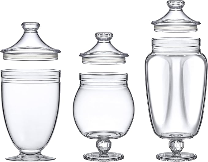 Amazing Abby - Admire - Plastic Apothecary Jars, Acrylic Jars - Image 5