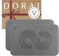 Dorai Home Bath Stone Mat 23.6"x15.4" – Quick-Dry, Non-Slip Diatomite Stone by DoraiHome
