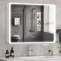 Lighted Bathroom Medicine Cabinet by Unknown