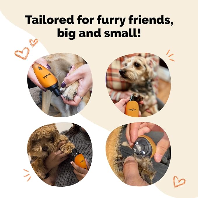 LUCKY TAIL Pet Nail Grinder for Dogs and Cats - Image 3